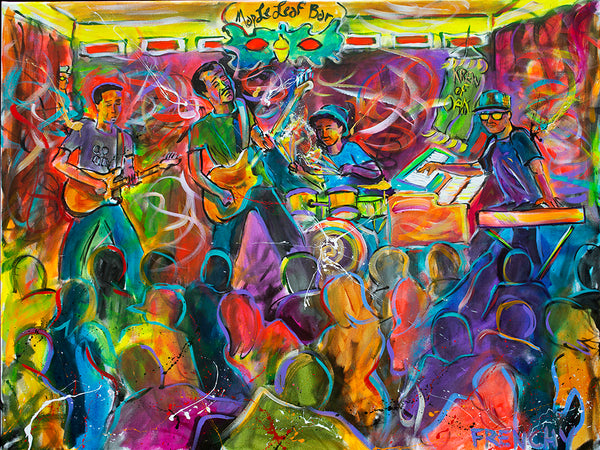 Ivan Neville, Ian Neville, Tony Hall & Deven Trusclair