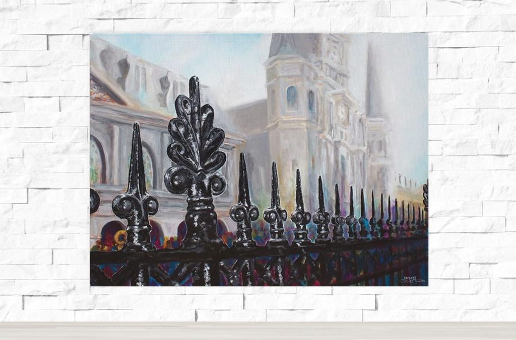 Jackson Square Fence from the Harrah's Collection