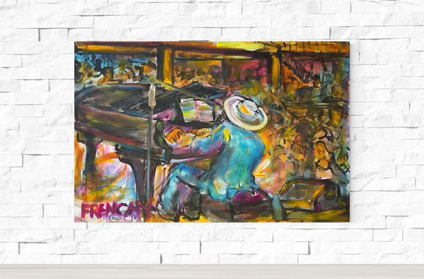 Jon Cleary @ 2018 WWOZ Piano Night