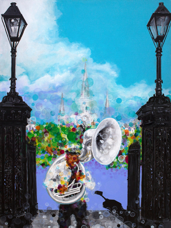 Jackson Square Tuba Bubbles