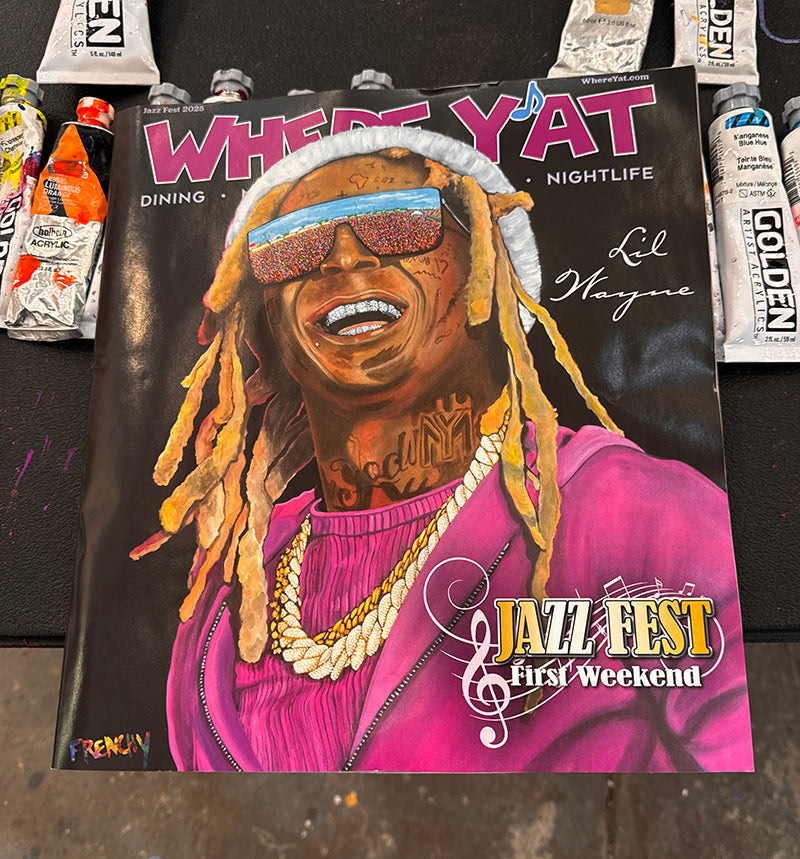 2025 Where Y’at Magazine Jazz Fest Cover