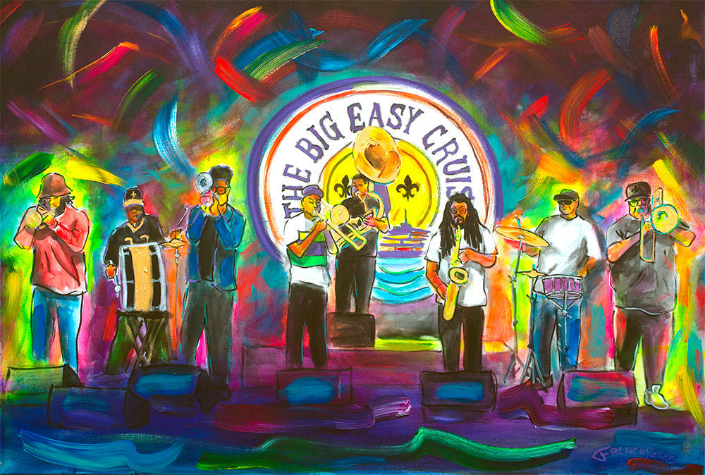 Frenchy Sets Sail: Painting the Rhythm of the Big Easy Cruise