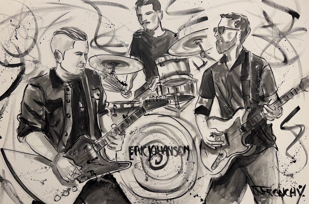 Eric Johanson, original painting by Frenchy